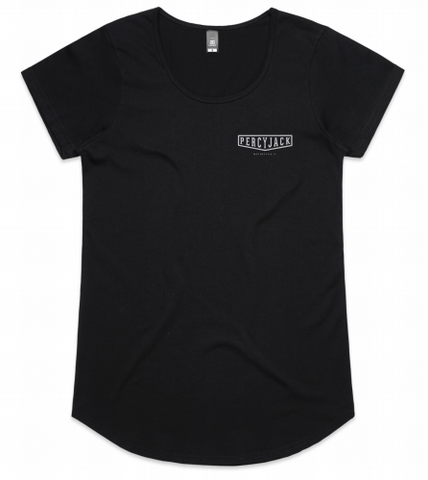 Ladies Mali Black Tee